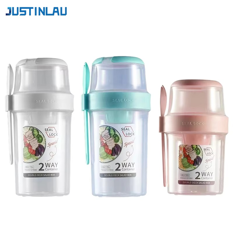 Meal Prep Box - JUSTINLAU Portable Fitness Weight Reducing Salad