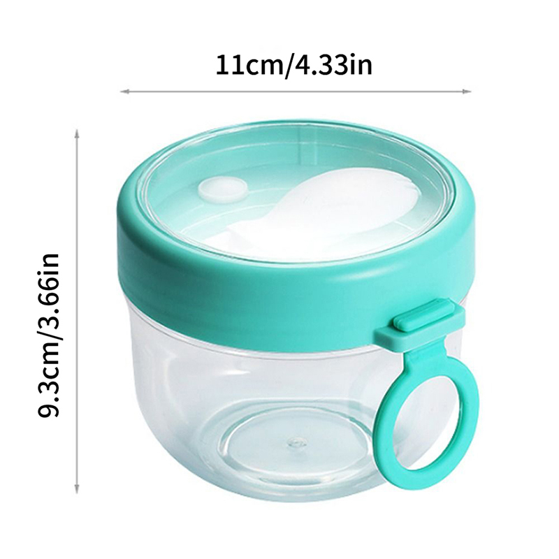Meal Prep Overnight Oats - And Spoon 600ml Meal Prep Containers