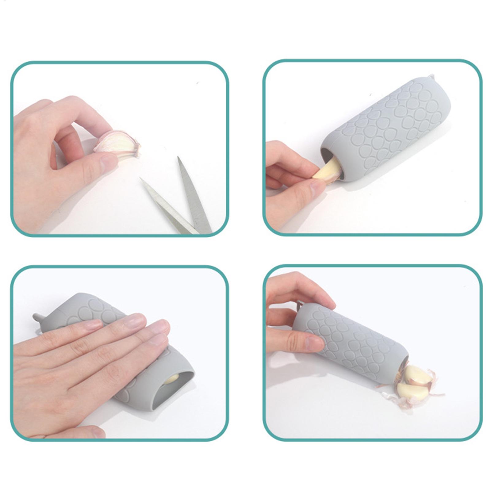 Meal Prep Youtube - 1pc Silicone Garlic Peeler Roller Stripper