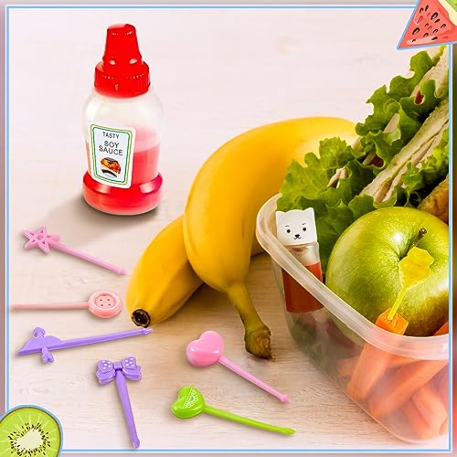 26 Pcs Lunch Bento Soy Sauce C - Sauce Squeeze Bottle ulasan dan harga