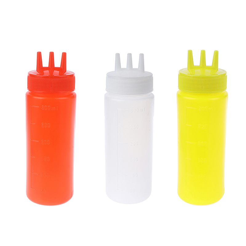 3 Hole Squeeze Bottle Sauce Vi - Sauce Squeeze Bottle ulasan dan harga