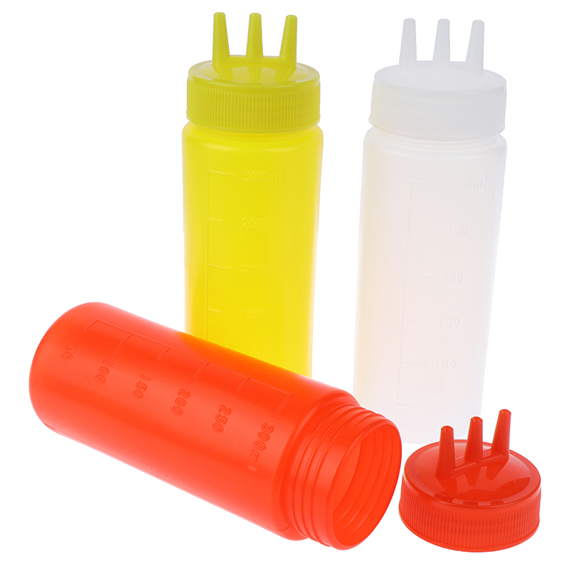 3 Hole Squeeze Bottle Sauce Vi - Sauce Squeeze Bottle ulasan dan harga