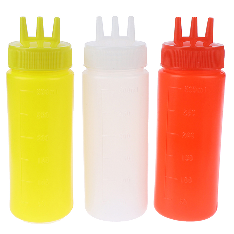 3 Hole Squeeze Bottle Sauce Vi - Sauce Squeeze Bottle ulasan dan harga