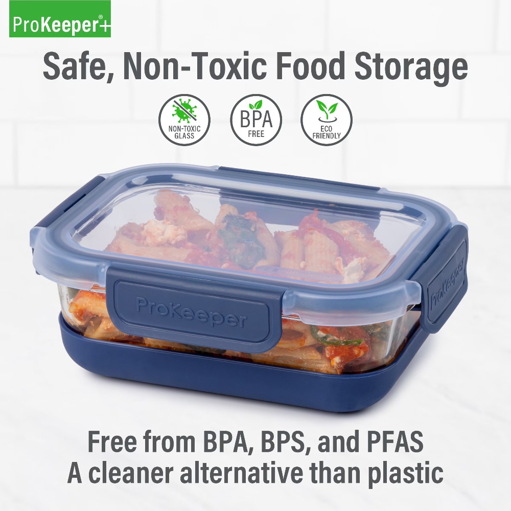 2.8 Cup Glass Food Storage Con - Meal Prep Box ulasan dan harga