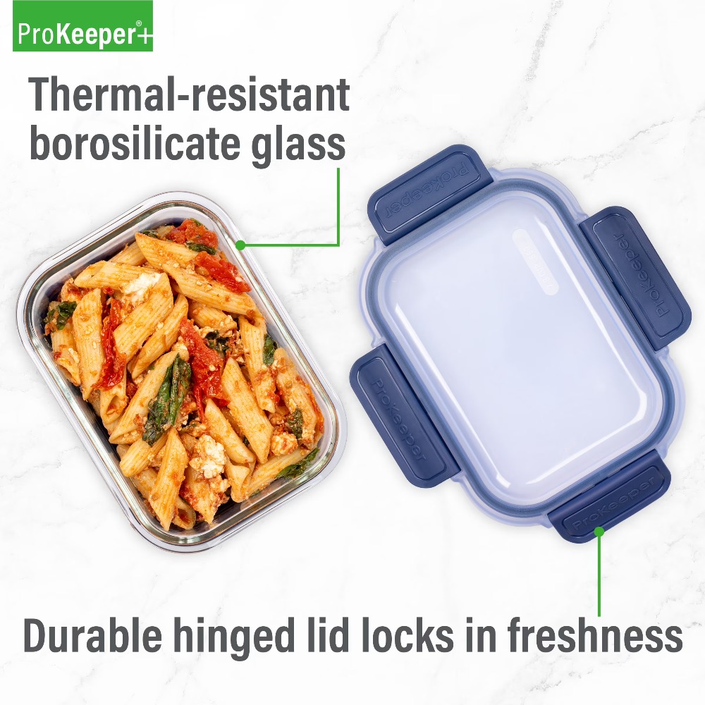 2.8 Cup Glass Food Storage Con - Meal Prep Box ulasan dan harga
