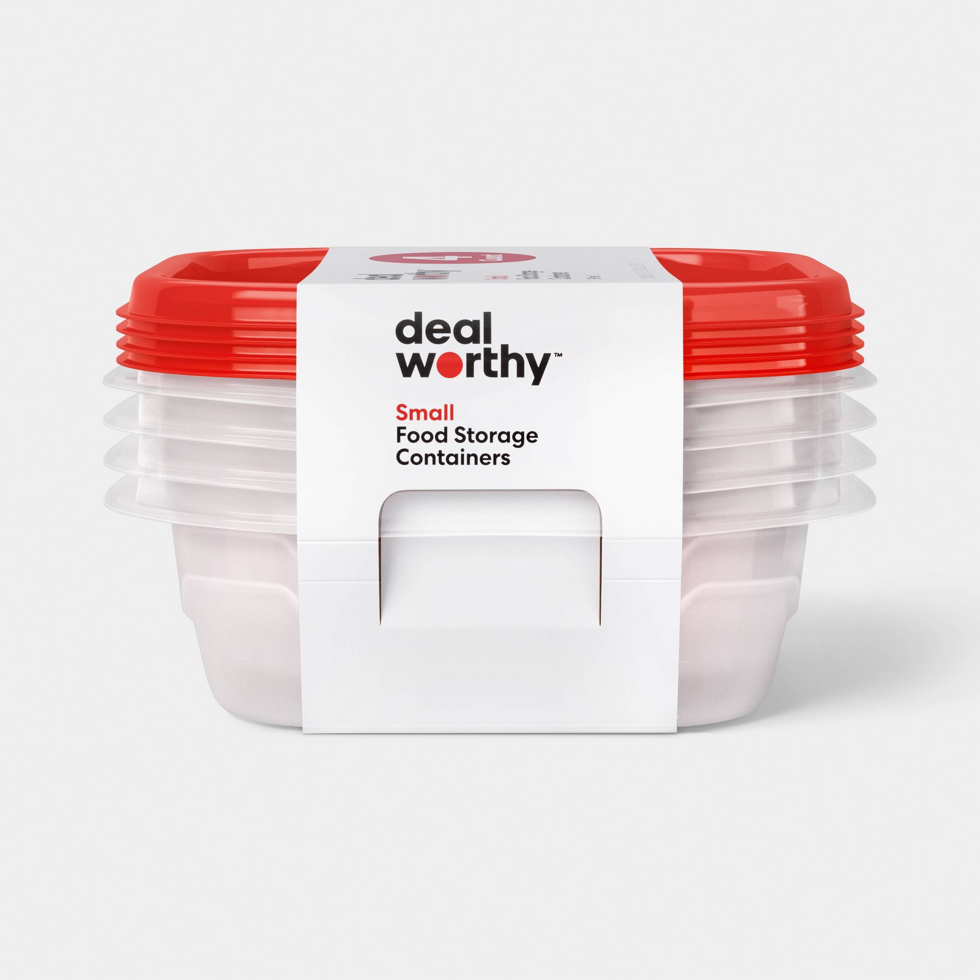 4ct Small Square Food Storage  - Meal Prep Box ulasan dan harga