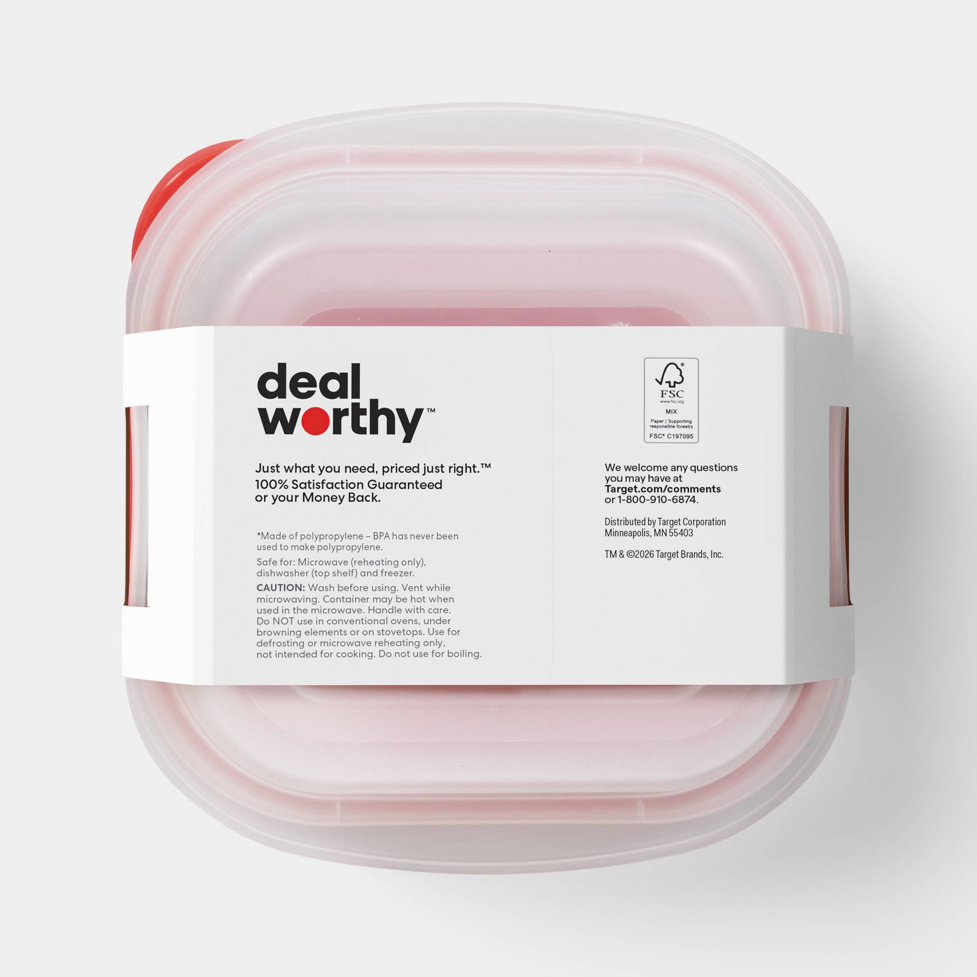 4ct Small Square Food Storage  - Meal Prep Box ulasan dan harga