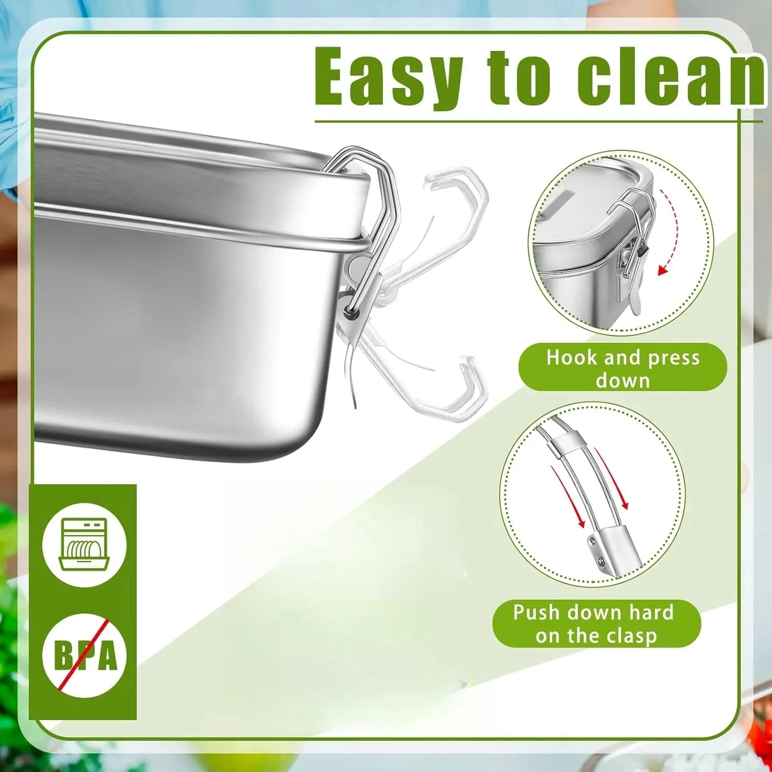 Stainless Steel Lunch Box for  - Meal Prep Box ulasan dan harga
