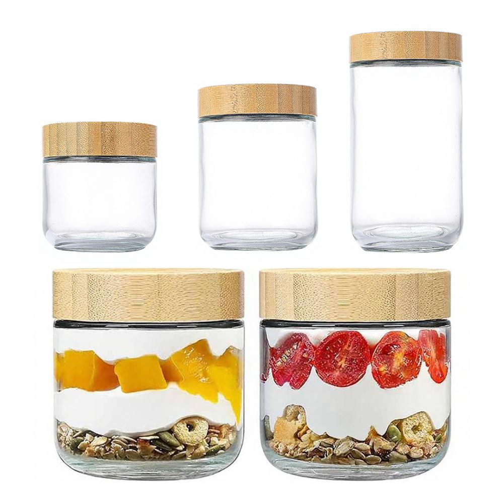 Kitchen Storage Jars Airtight  - Meal Prep Overnight Oats ulasan dan harga