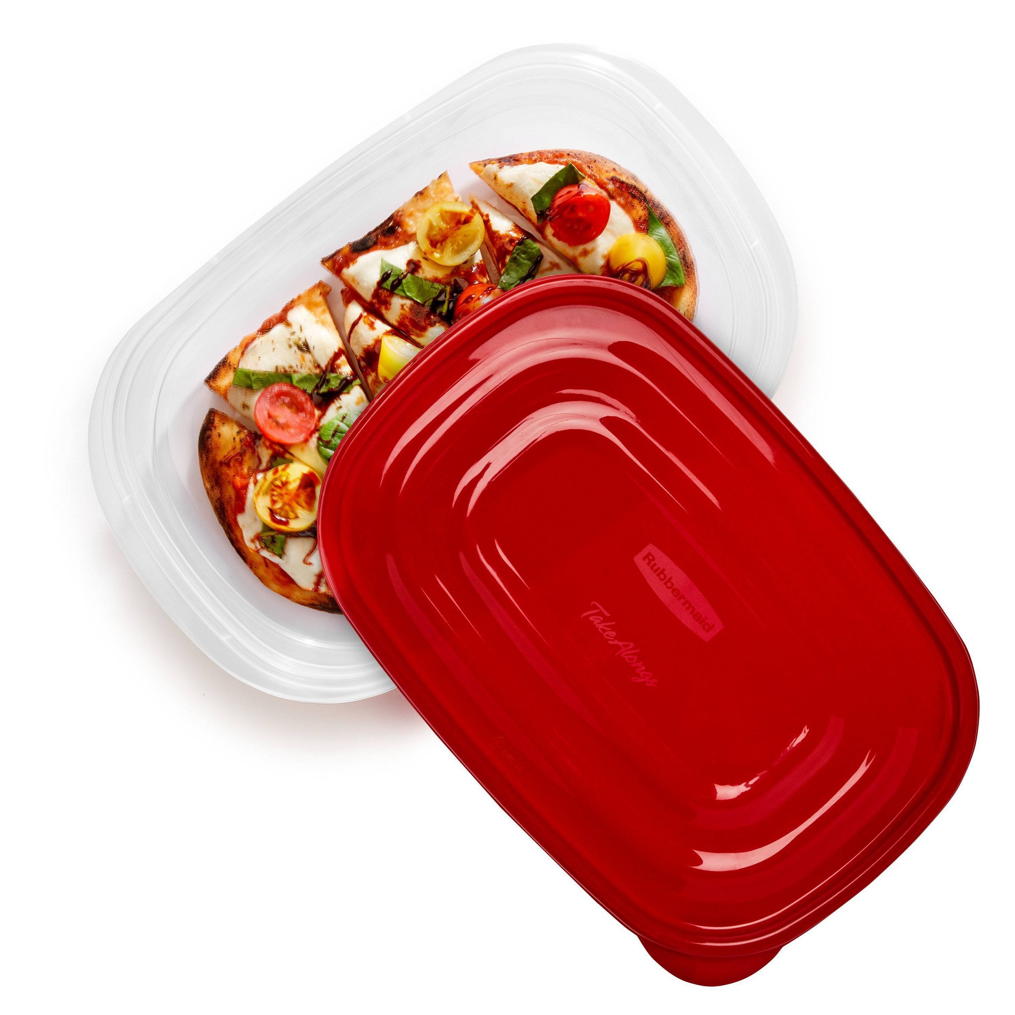 3pcs Red Rectangle Food Storag - Meal Prep Box ulasan dan harga