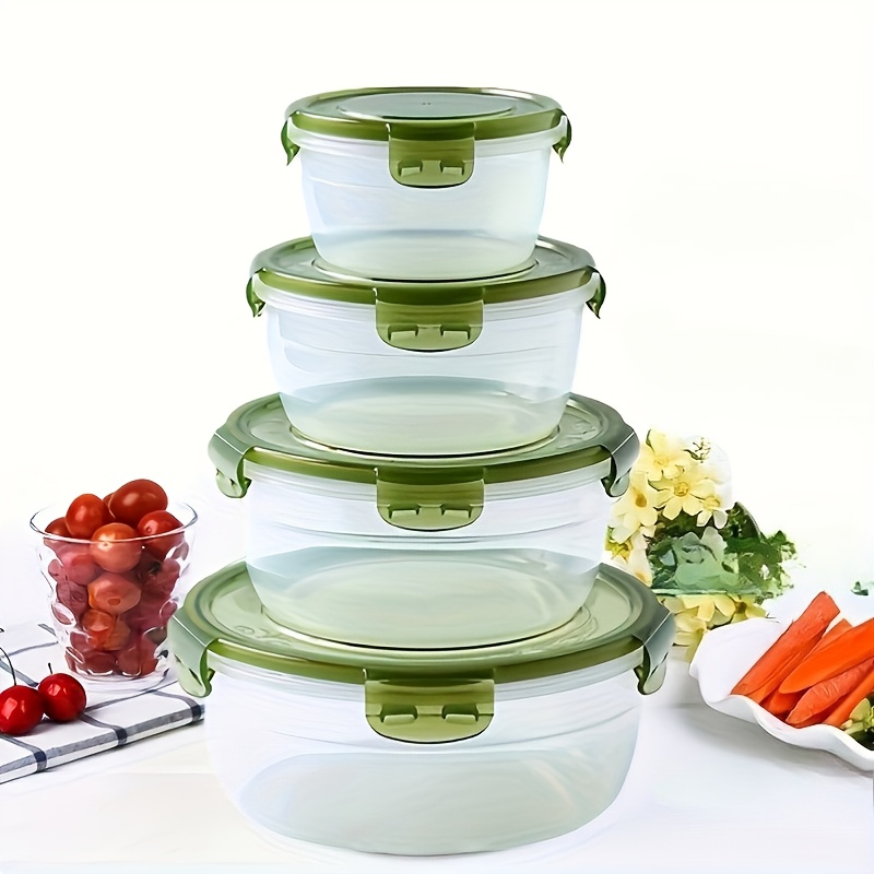 4 Plastic Food Storage Contain - Meal Prep Box ulasan dan harga