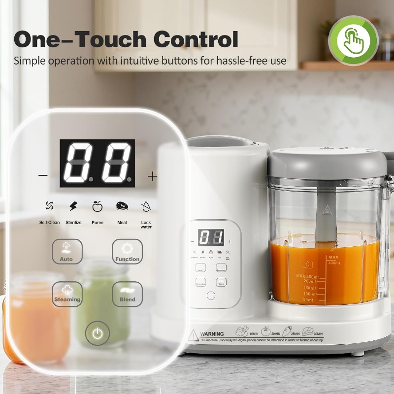 Baby Food Maker Steamer Blende - Meal Prep Youtube ulasan dan harga