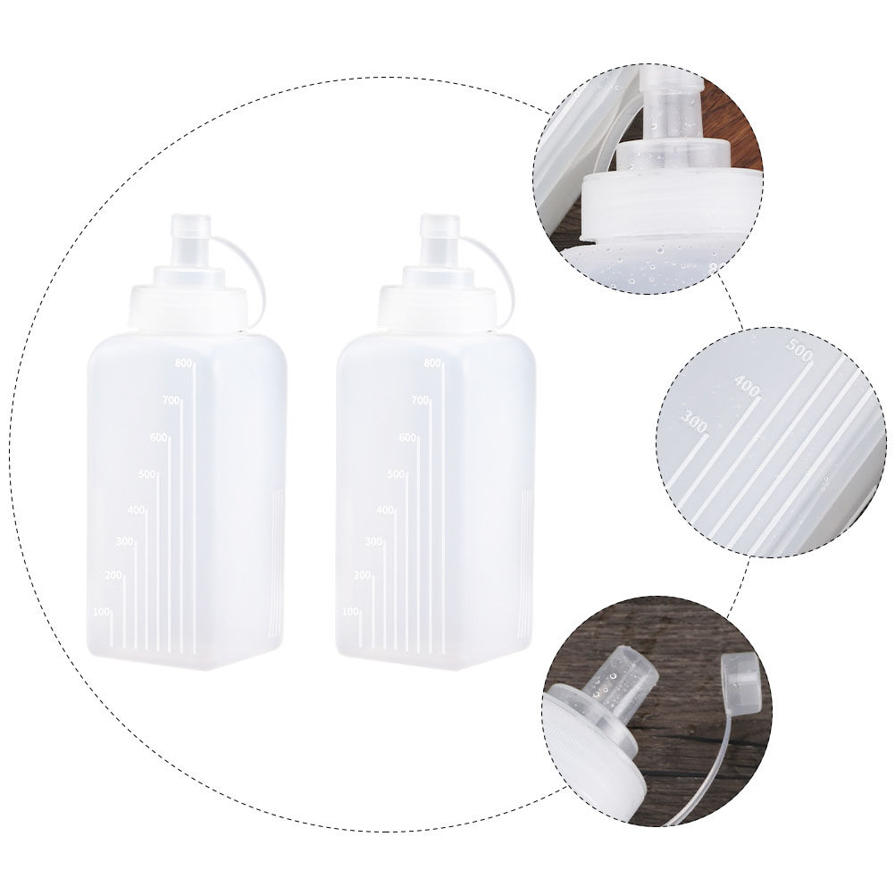 2Pcs Plastic Squeeze Bottles W - Sauce Squeeze Bottle ulasan dan harga