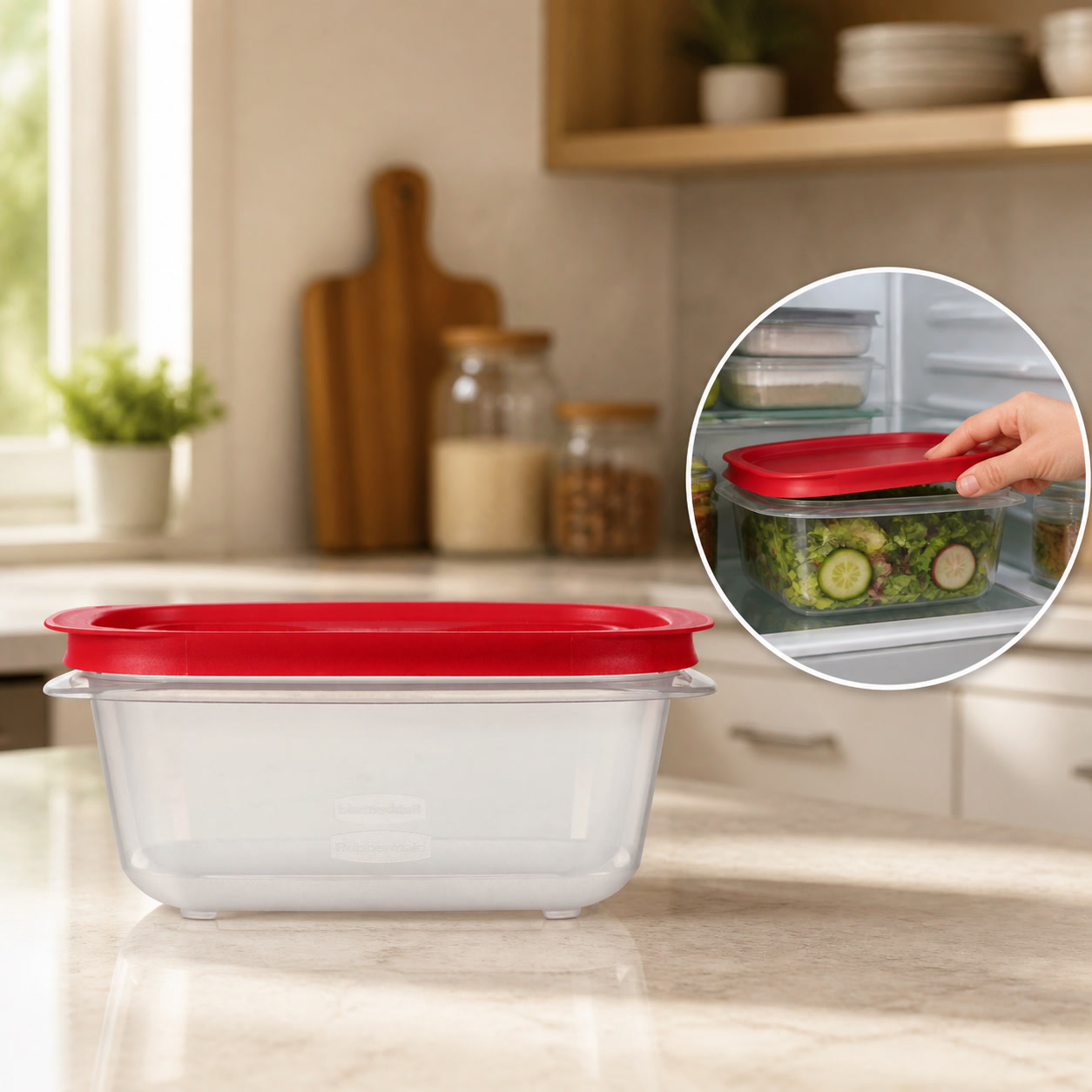 5.26 Cup Rectangular Food Stor - Meal Prep Box ulasan dan harga