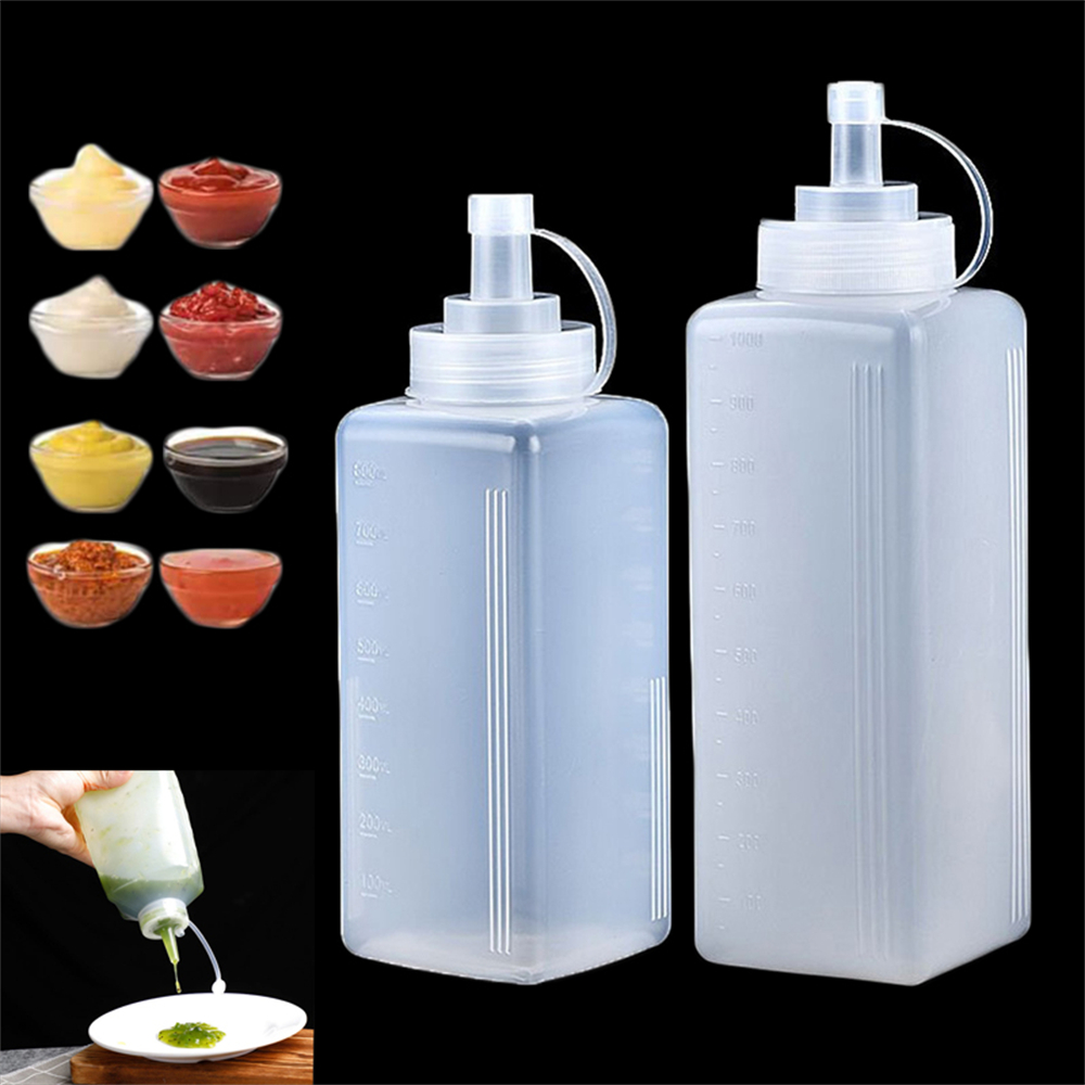 1pc Plastic Squeeze Sauce Bott - Sauce Squeeze Bottle ulasan dan harga
