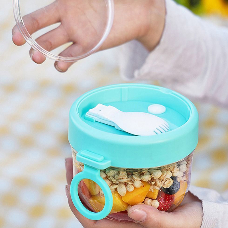 And Spoon 600ml Meal Prep Cont - Meal Prep Overnight Oats ulasan dan harga