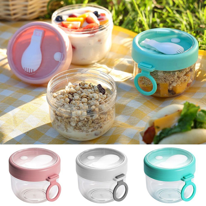 And Spoon 600ml Meal Prep Cont - Meal Prep Overnight Oats ulasan dan harga