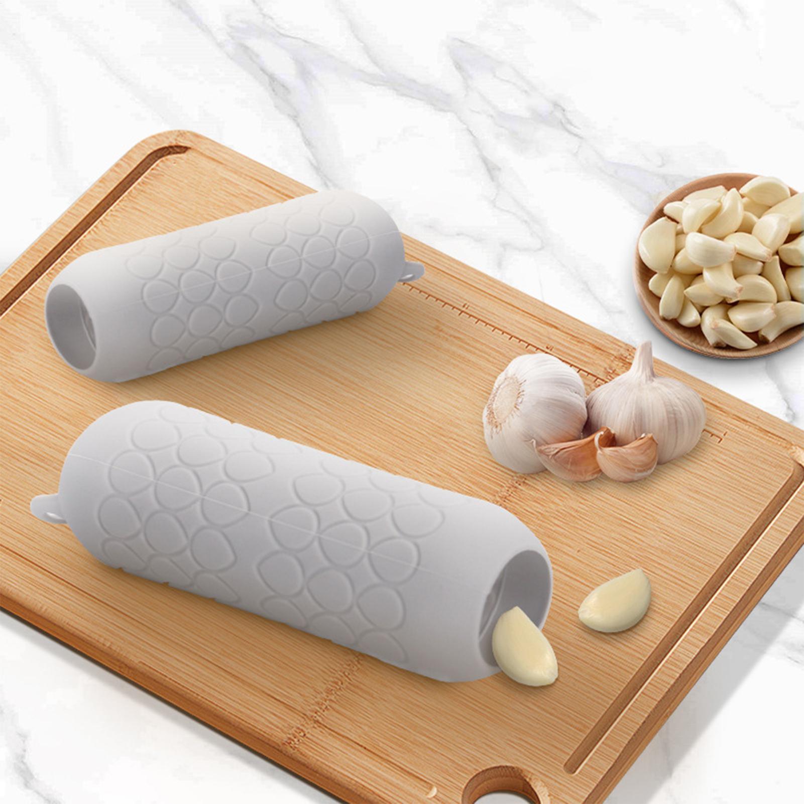 1pc Silicone Garlic Peeler Rol - Meal Prep Youtube ulasan dan harga