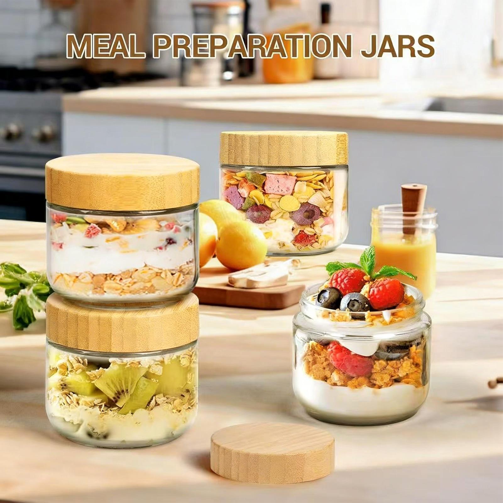 Overnight Oats Container 4 Pie - Meal Prep Overnight Oats ulasan dan harga